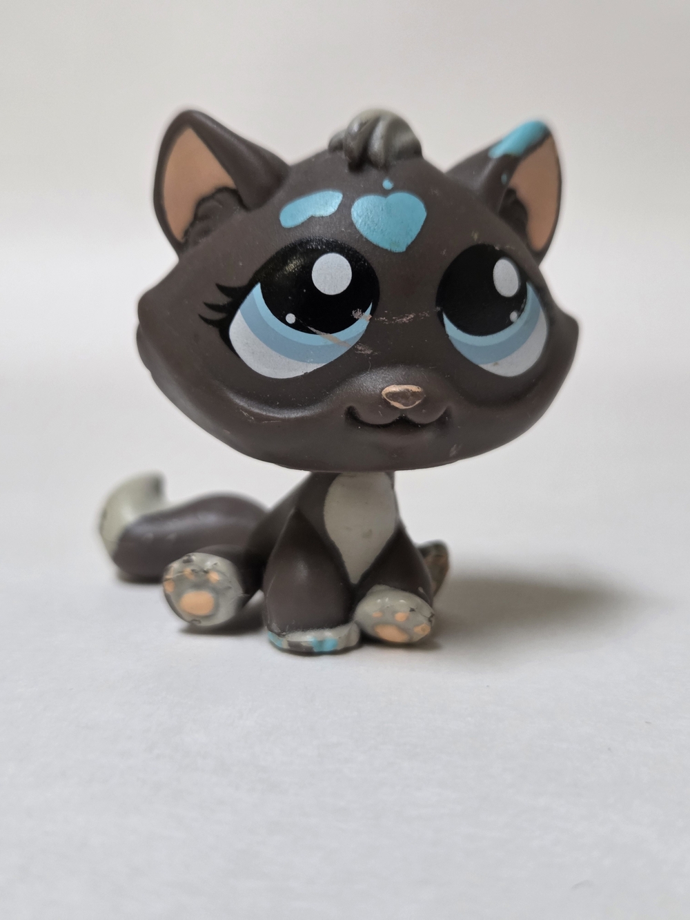 Littlest Pet Shop #815 Cat Blue Eyes Authentic Hasbro LPS